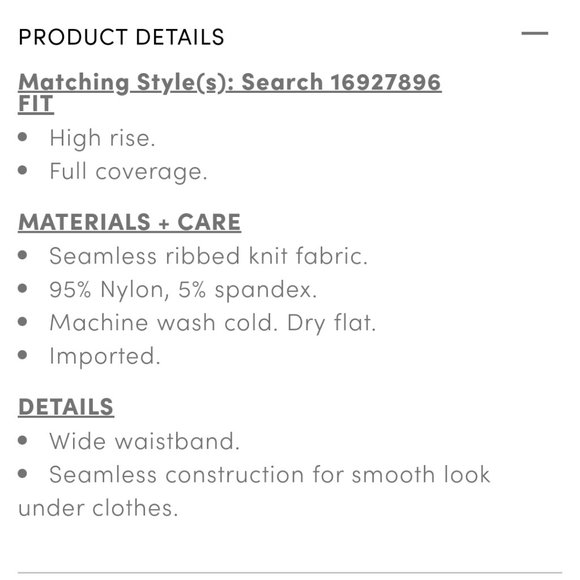 Torrid seamless ribbed high rise brief panty - Picture 2 of 6